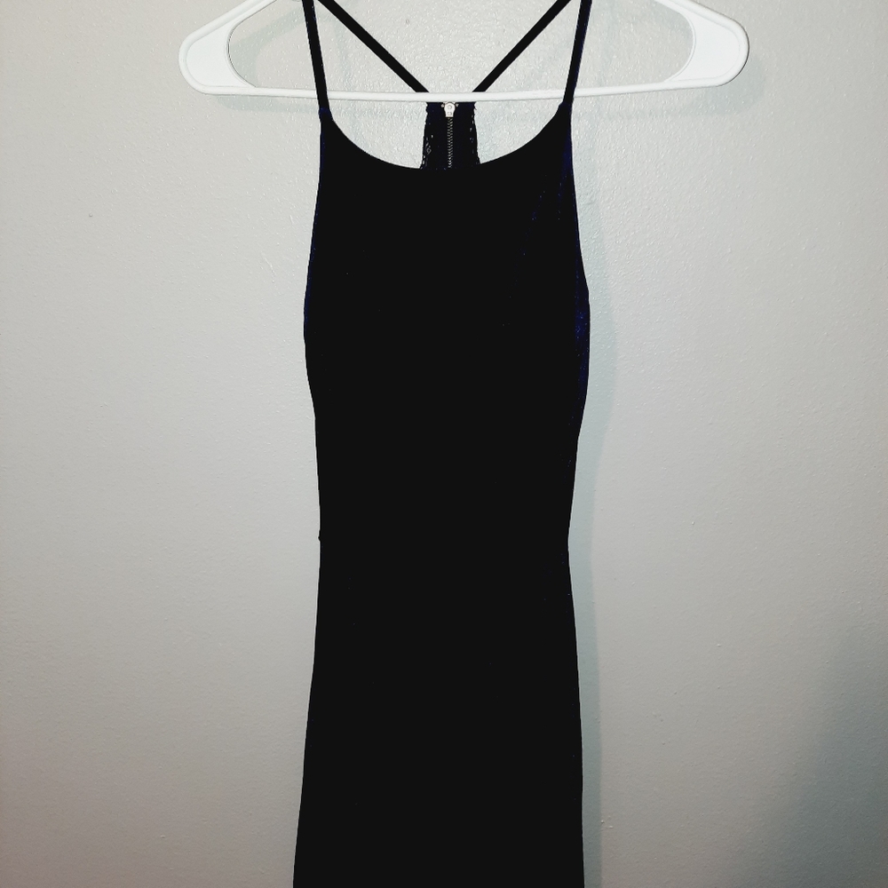 Dark navy blue w/ pockets dress